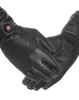 Heated Leather Gloves for Women - USB | Sheepskin