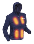 Heated Hoodie - Women | Dual Heating | Navy Blue