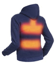 Heated Hoodie - Women | Dual Heating | Navy Blue