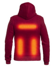 Heated Hoodie PRO | Women - Burgundy