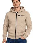 Heated Hoodie - Men | Dual Heating - Beige