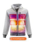 Heated Hoodie - Men | Dual Heating - Grey