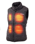 Padded Heated Bodywarmer Women - Dual Heating | USB