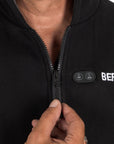 Heated Hoodie - Men | Dual Heating - Black