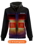 Heated Hoodie - Women | Dual Heating | Black