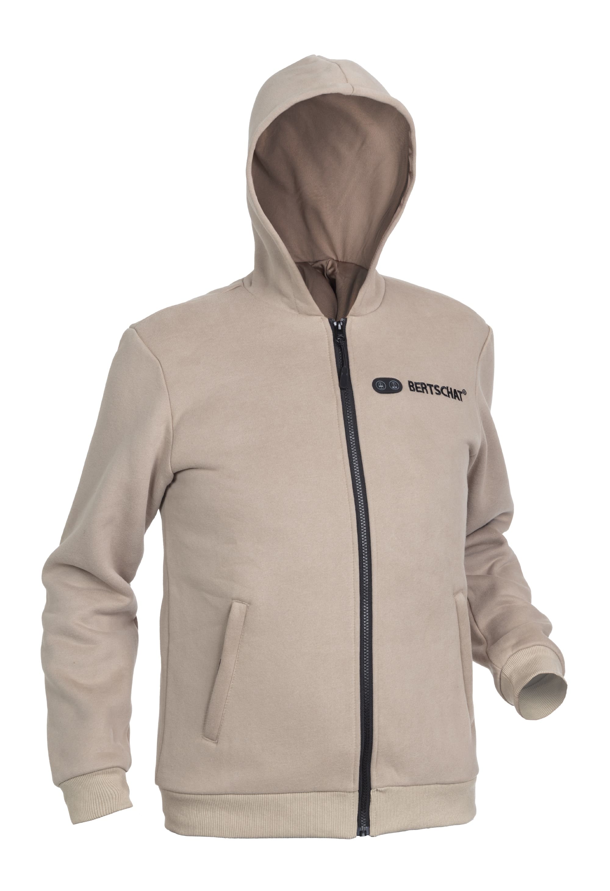 Heated Hoodie - Men | Dual Heating - Beige – BERTSCHAT® [IE]
