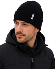 Heated Hat – Electric Black Beanie
