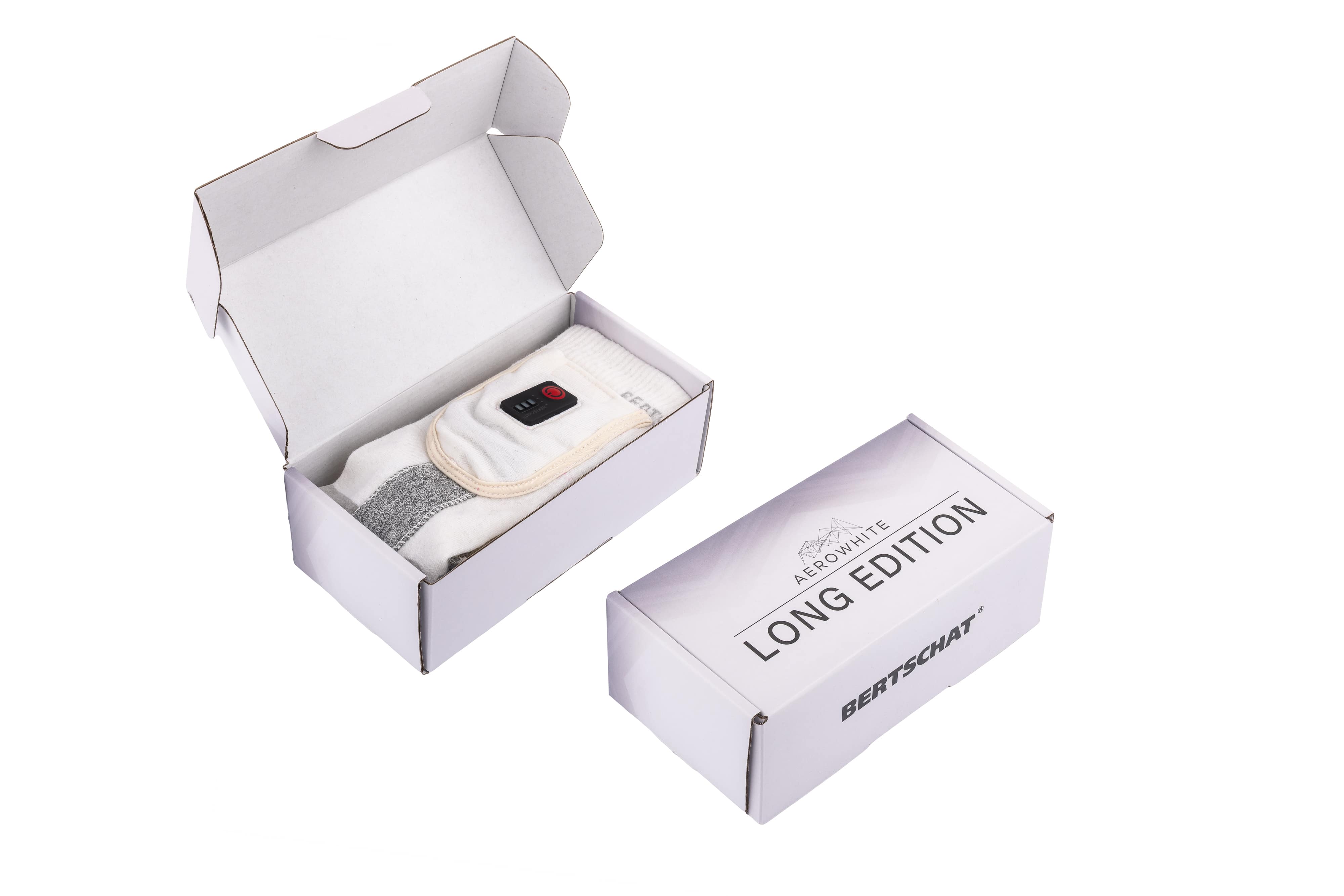 Heated Socks - Aerowhite | Winter Sports Edition - USB | Thin &amp; Durable