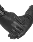 Heated Leather Gloves for Women – Dual Heating