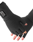 Heated Fingerless Liner Gloves – Dual Heating