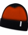 Heated Hat – Electric Black Beanie