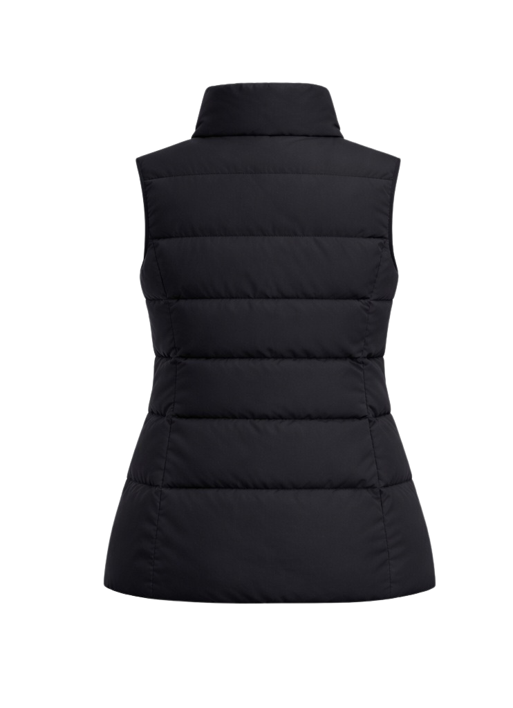 Women's Heated Padded Body Warmer Black – Dual Heating