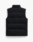 Men's Heated Padded Body Warmer Black – Dual Heating
