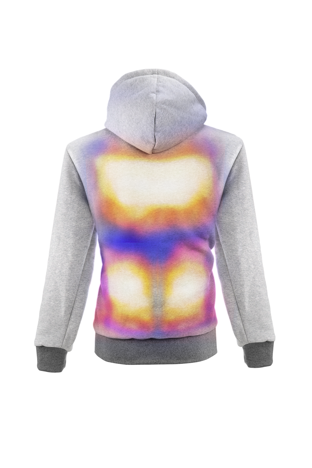 Fleece Element Rainbow Hoodie Adult Rainbow Banner T-shirt Hoodie